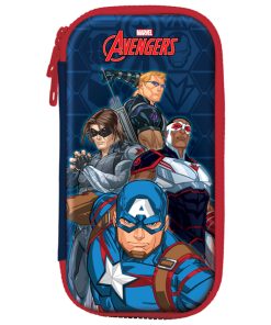 Bóp Viết Eva Avengers Blue
